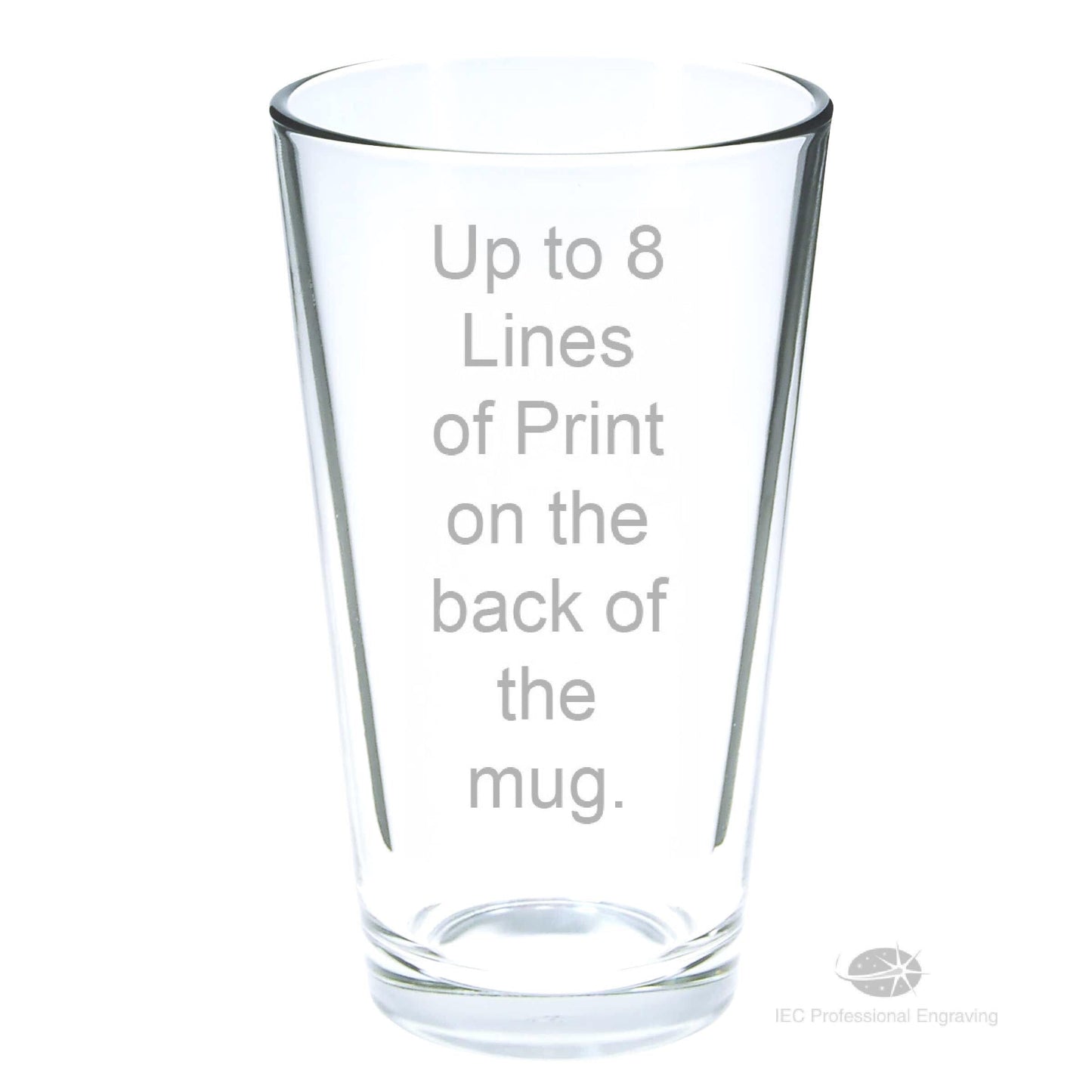 EMT 16 Ounce Pint Glass