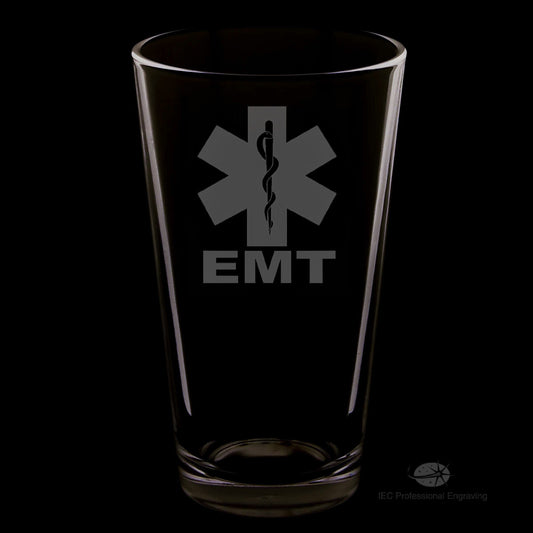 EMT 16 Ounce Pint Glass