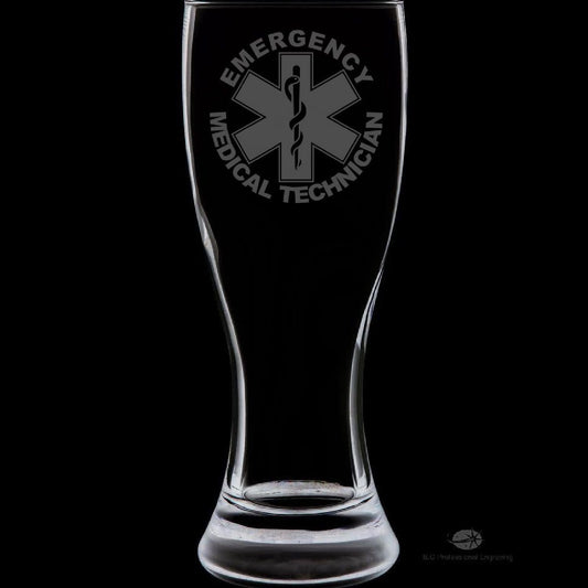 EMT 18 Ounce Pilsner Glass